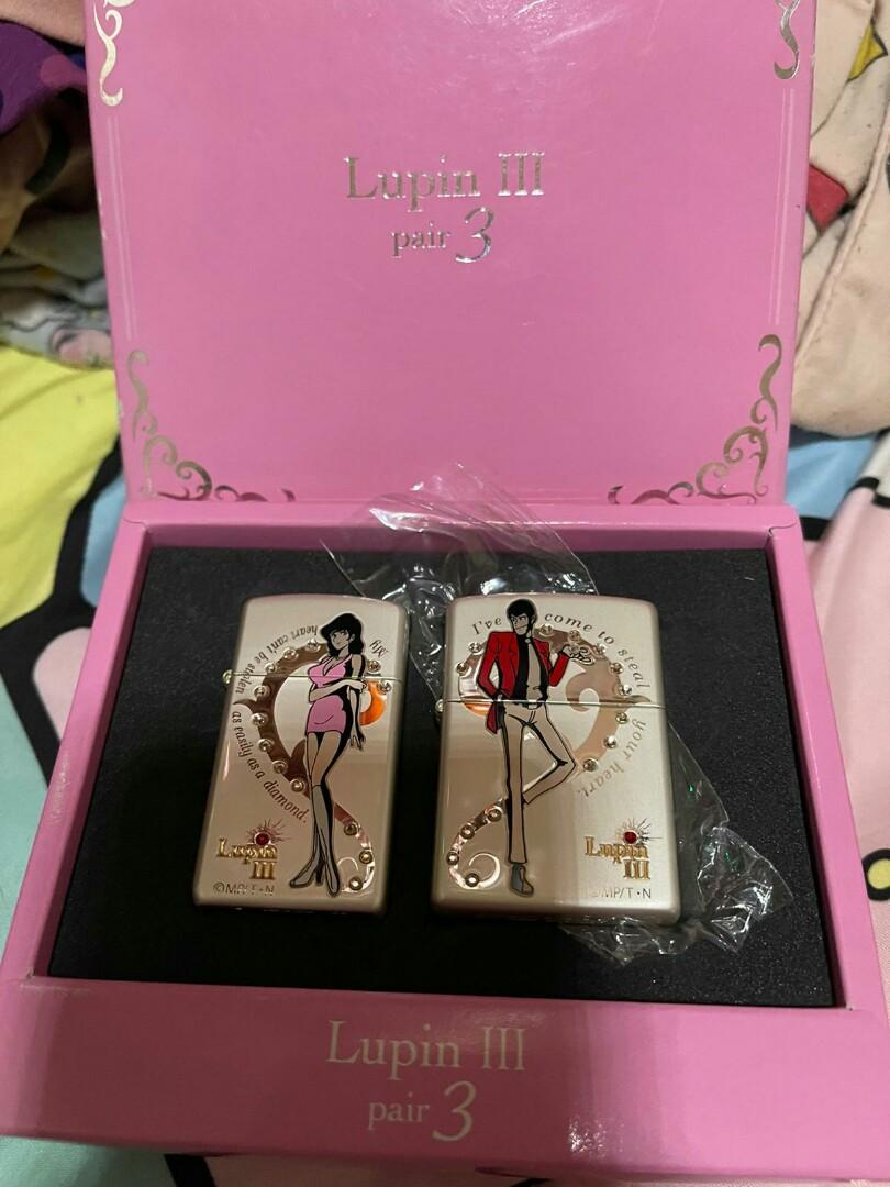ZIPPO Lupin pair 3, 興趣及遊戲, 收藏品及紀念品, 古董收藏- Carousell