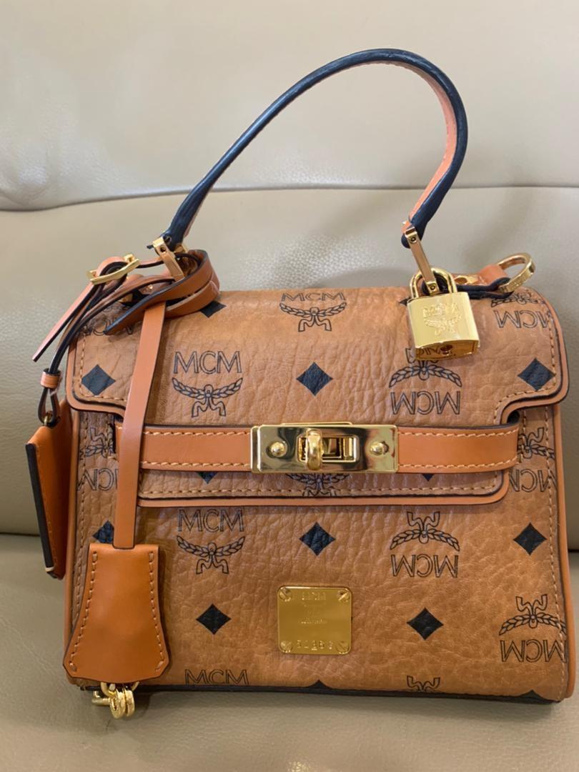 Mcm discount heritage satchel