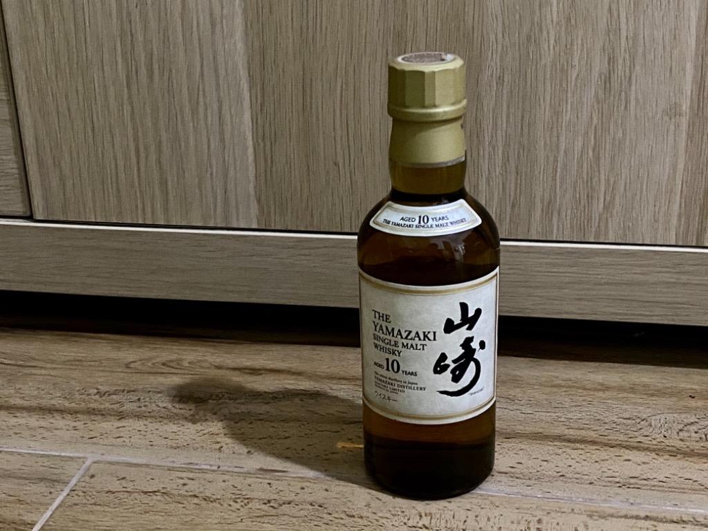 山崎10年180ml, 嘢食& 嘢飲, 酒精飲料- Carousell