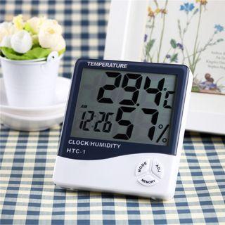 3-in-1 Weather Station Temperature Humidity Hygrometer