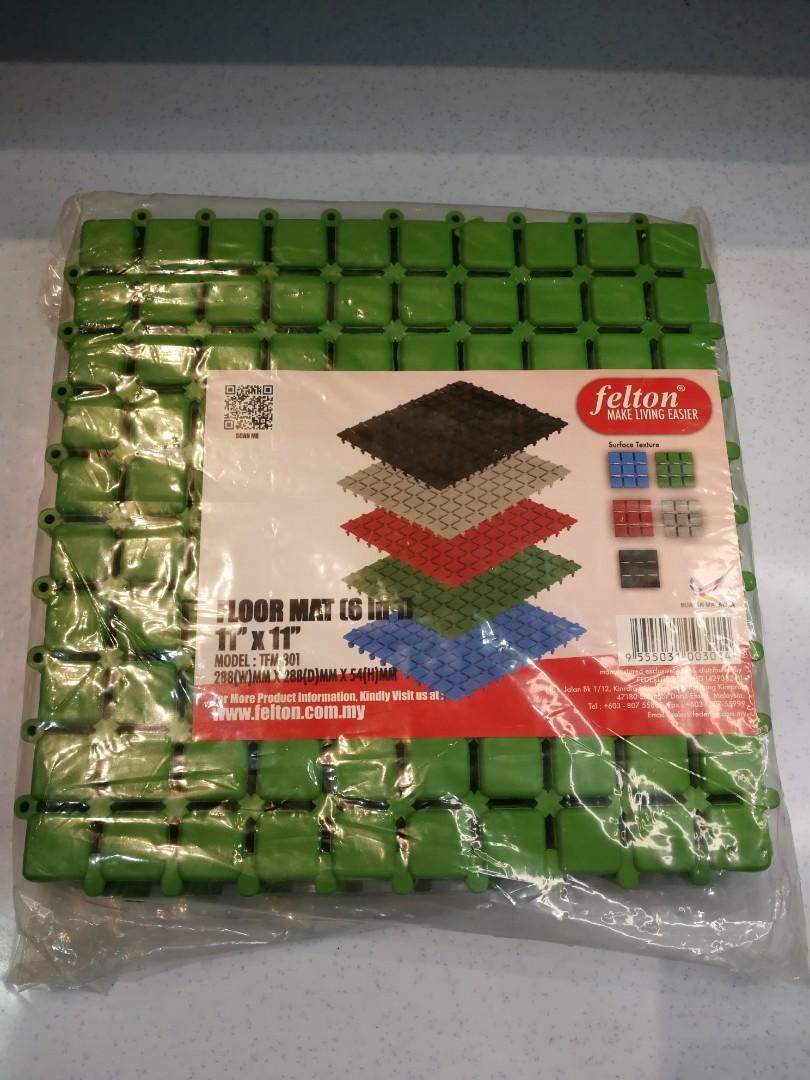 6-piece Felton Bathroom Floor Mat Anti-slip, Home u0026 Furniture 