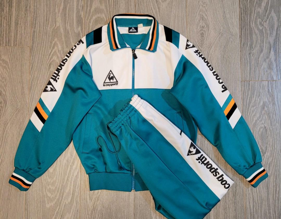 90s le coq sportif 90 Vintage Classic jacket sweatpants Made in Japan 90s