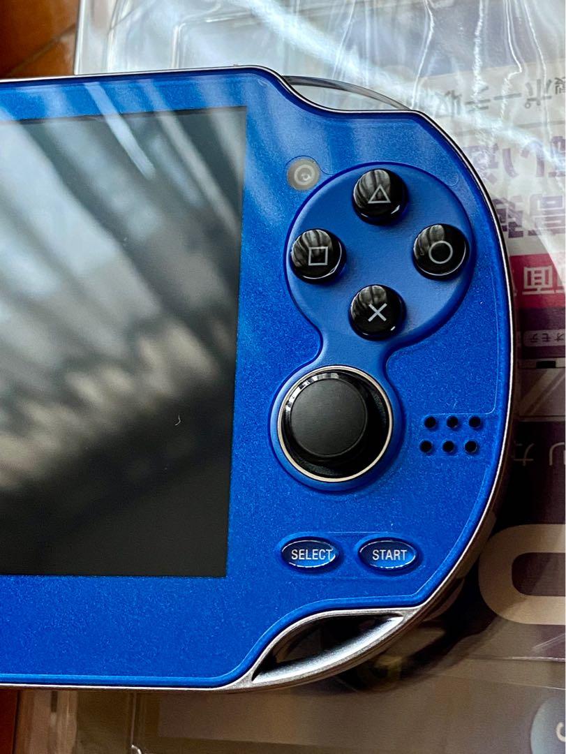 罕有藍色99.9% new PSVITA PSV 1000 128gb 已固化, 電子遊戲, 電子遊戲