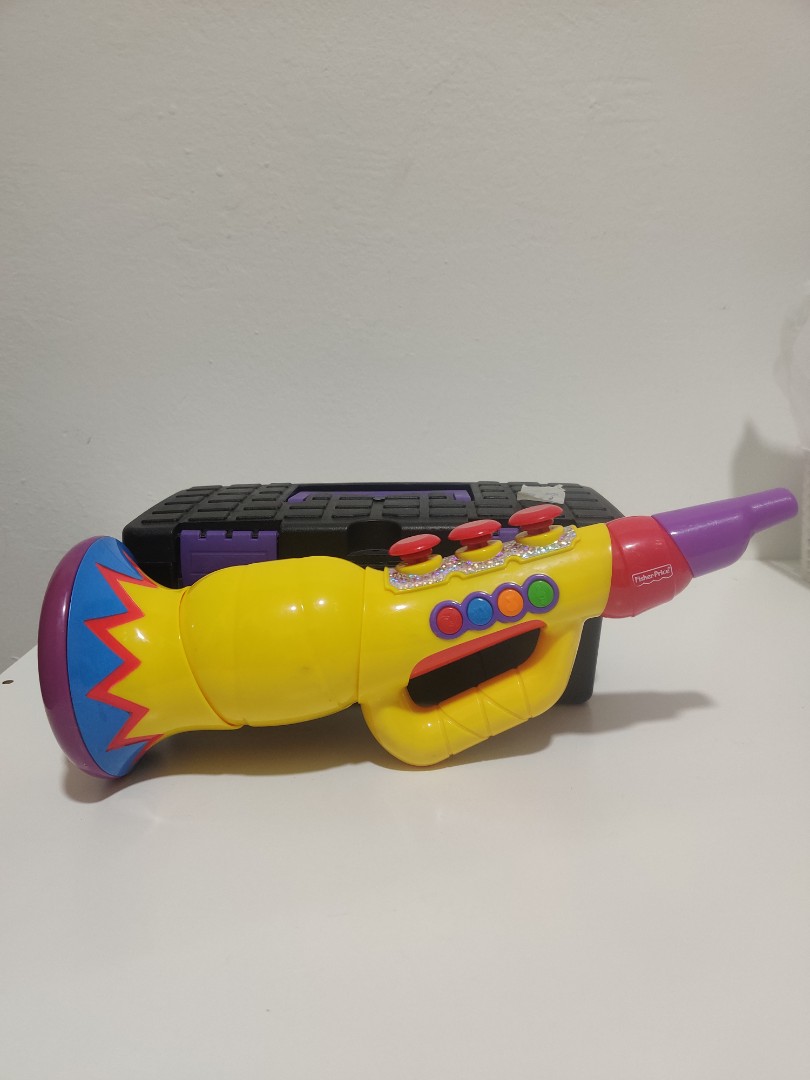 Prelove Fisher Price Lil Music Makers 2 in 1 Sax to Trumpet