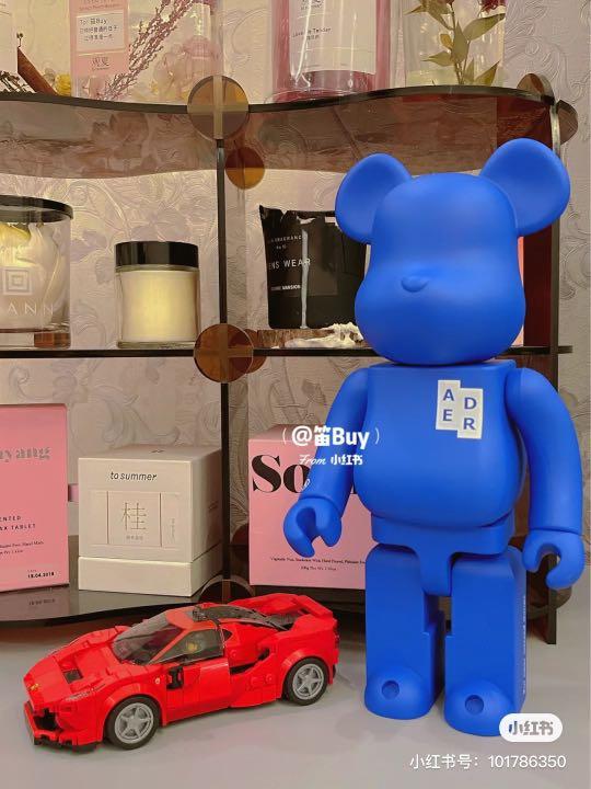 ADER ERROR X BE@RBRICK 400% & Z-BLUE, 名牌精品, 精品配件在