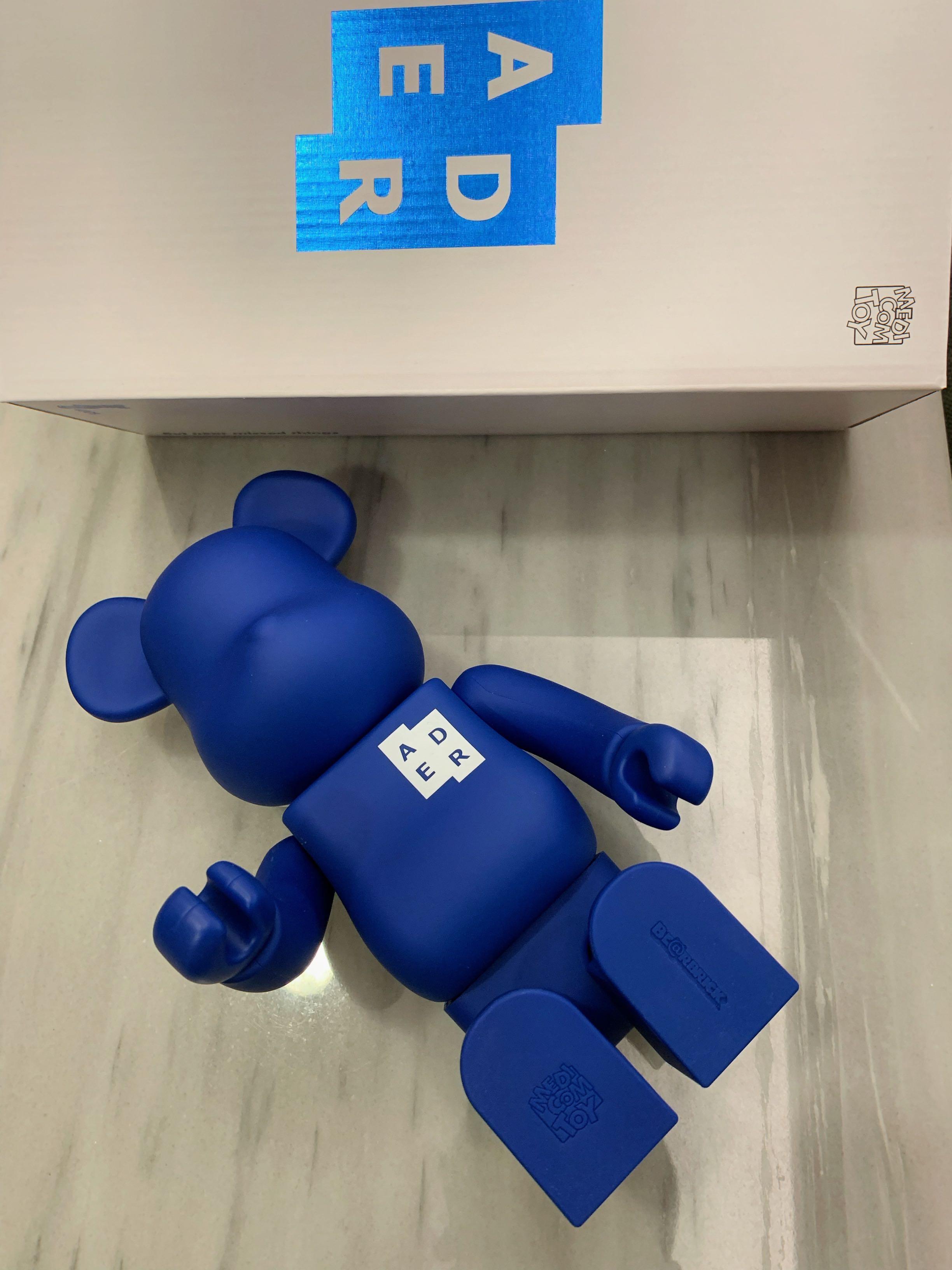 ADER ERROR X BE@RBRICK 400% & Z-BLUE, 名牌精品, 精品配件在旋轉拍賣