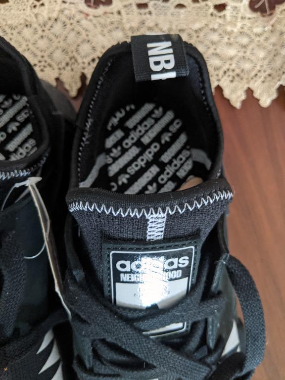 Adidas Consortium NMD R1 Neighborhood Core Black Men s Fashion