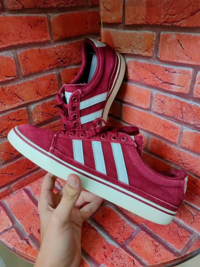 Adidas hot sale rayado burgundy