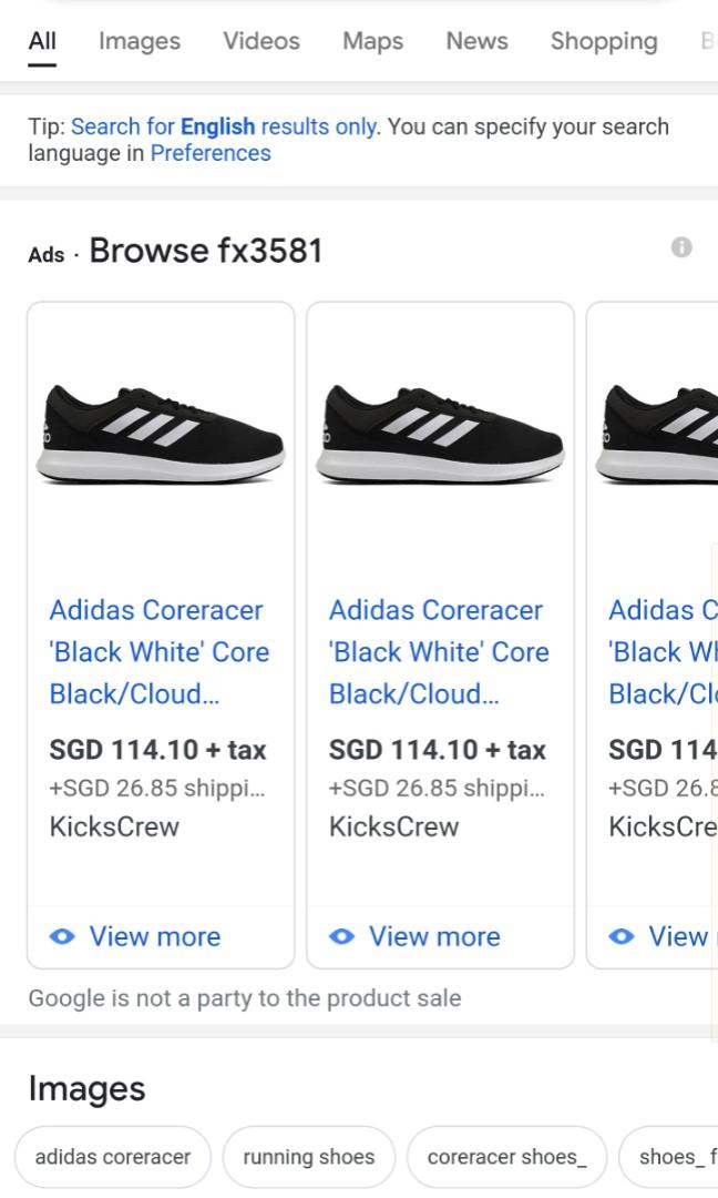 ADIDAS core racer running shoes FX3581 us10.5, Men's Fashion, Footwear,  Sneakers on Carousell