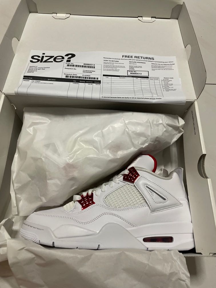 Nike air clearance jordan metallic red