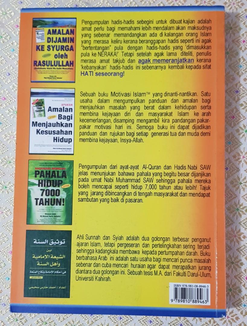 Amalan Penyelemat Dari Azab Neraka Dan Amalan Dijamin Ke Syurga Hobbies Toys Books Magazines Religion Books On Carousell