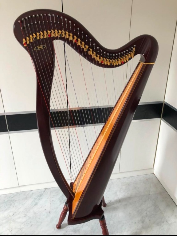 Aoyama 34 string harp for sale px negotiable Hobbies Toys