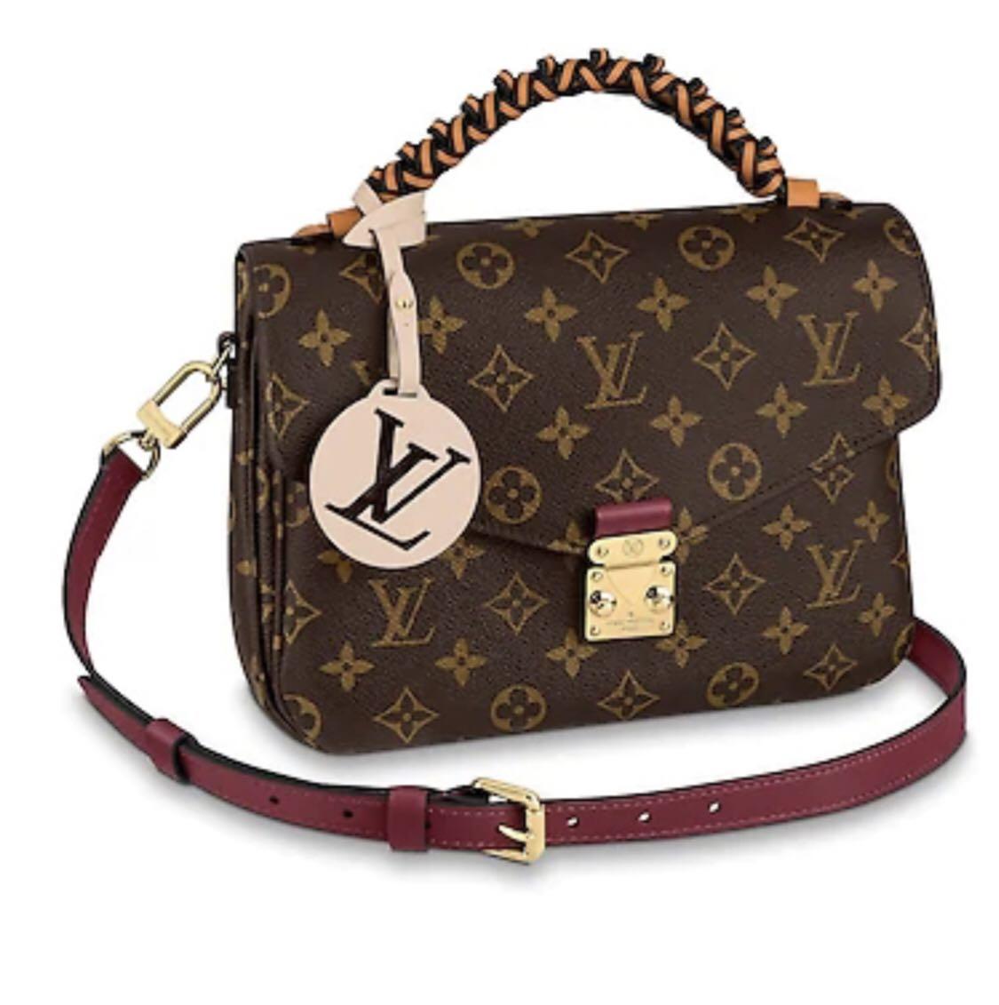 Louis Vuitton Pochette Metis MM Braided Monogram, Luxury, Bags & Wallets on  Carousell