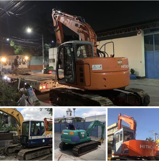 Backhoe For rent Mini Backhoe for Rental Concrete Breaker Excavation