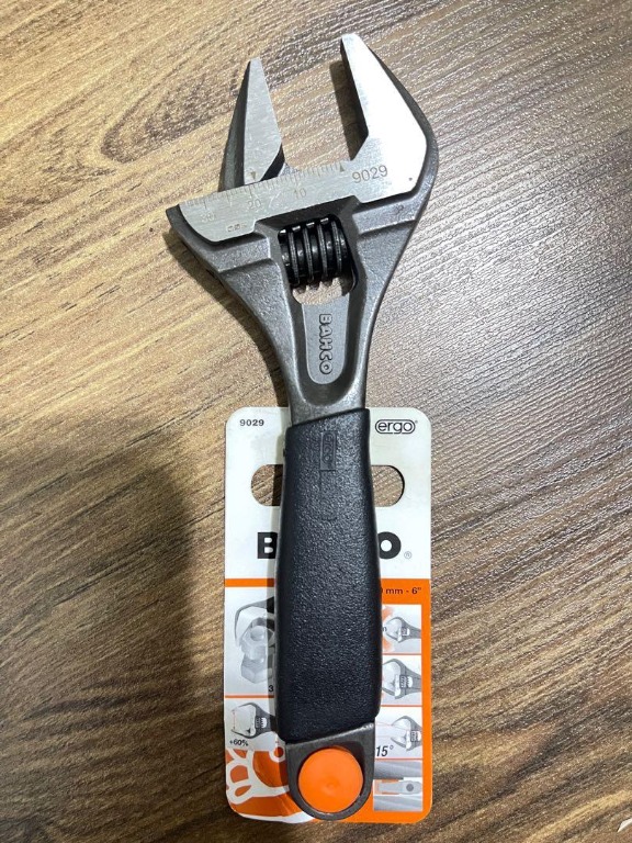 Bahco 12 inch adjustable spanner wide jaw new arrivals