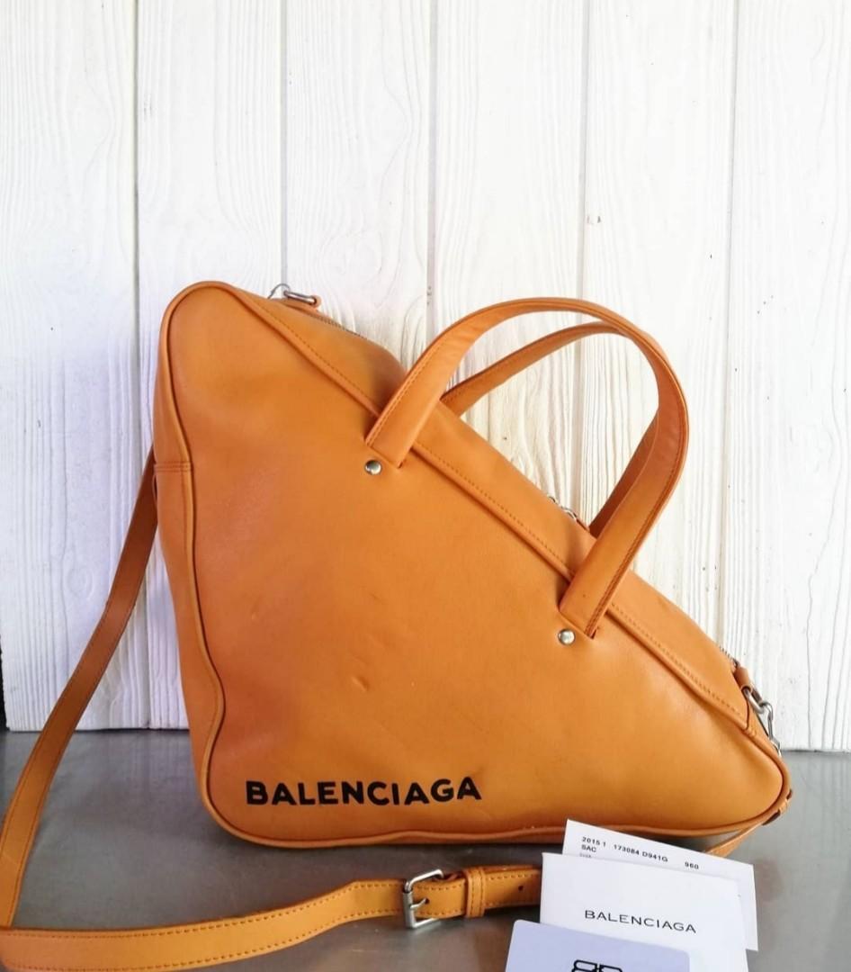 Balenciaga triangle shop bag replica