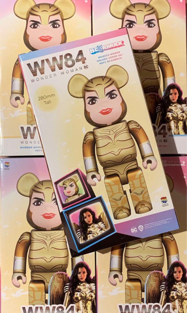 BE@RBRICK WONDER WOMAN GOLDEN ARMOR 400％2g メディコムトイ