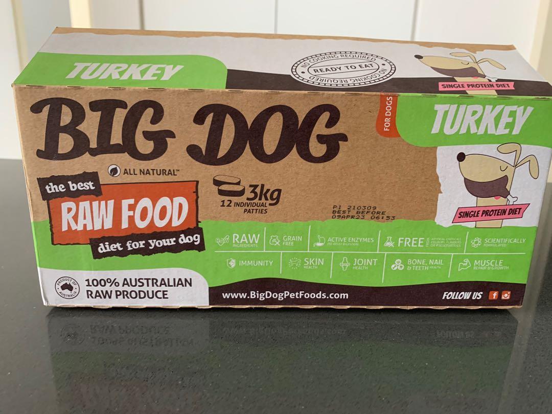 big dog turkey barf