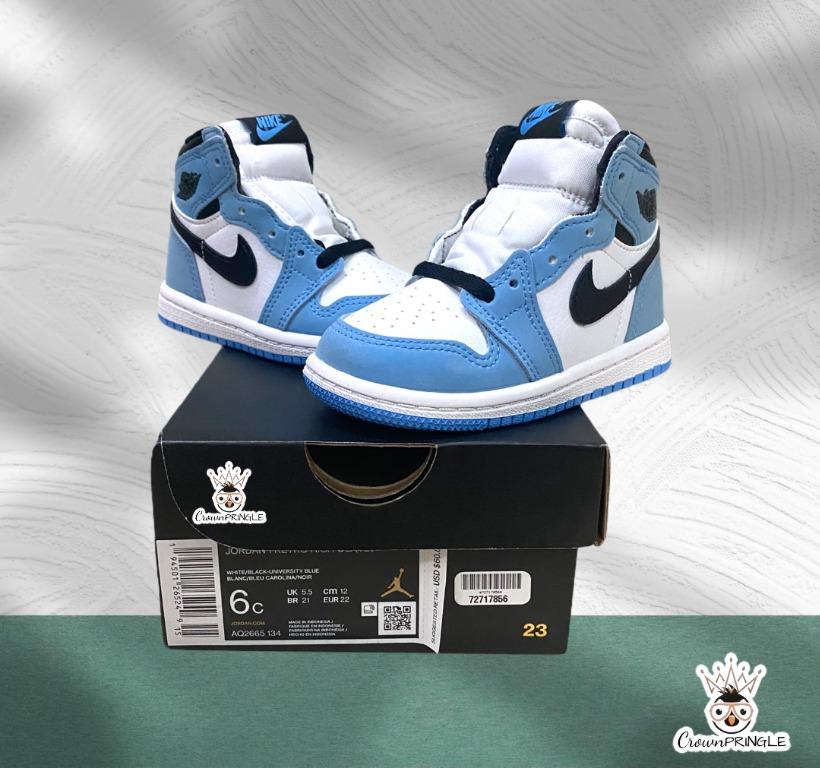 infant university blue jordan 1