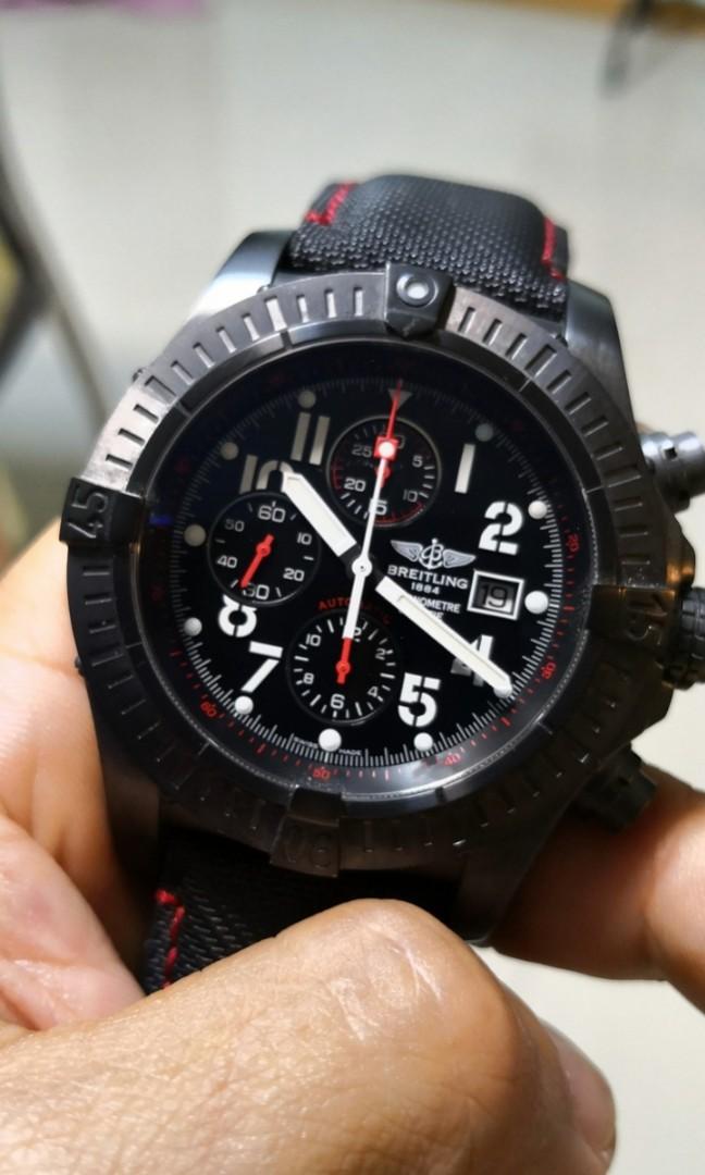 Breitling Blacksteel Super Avenger