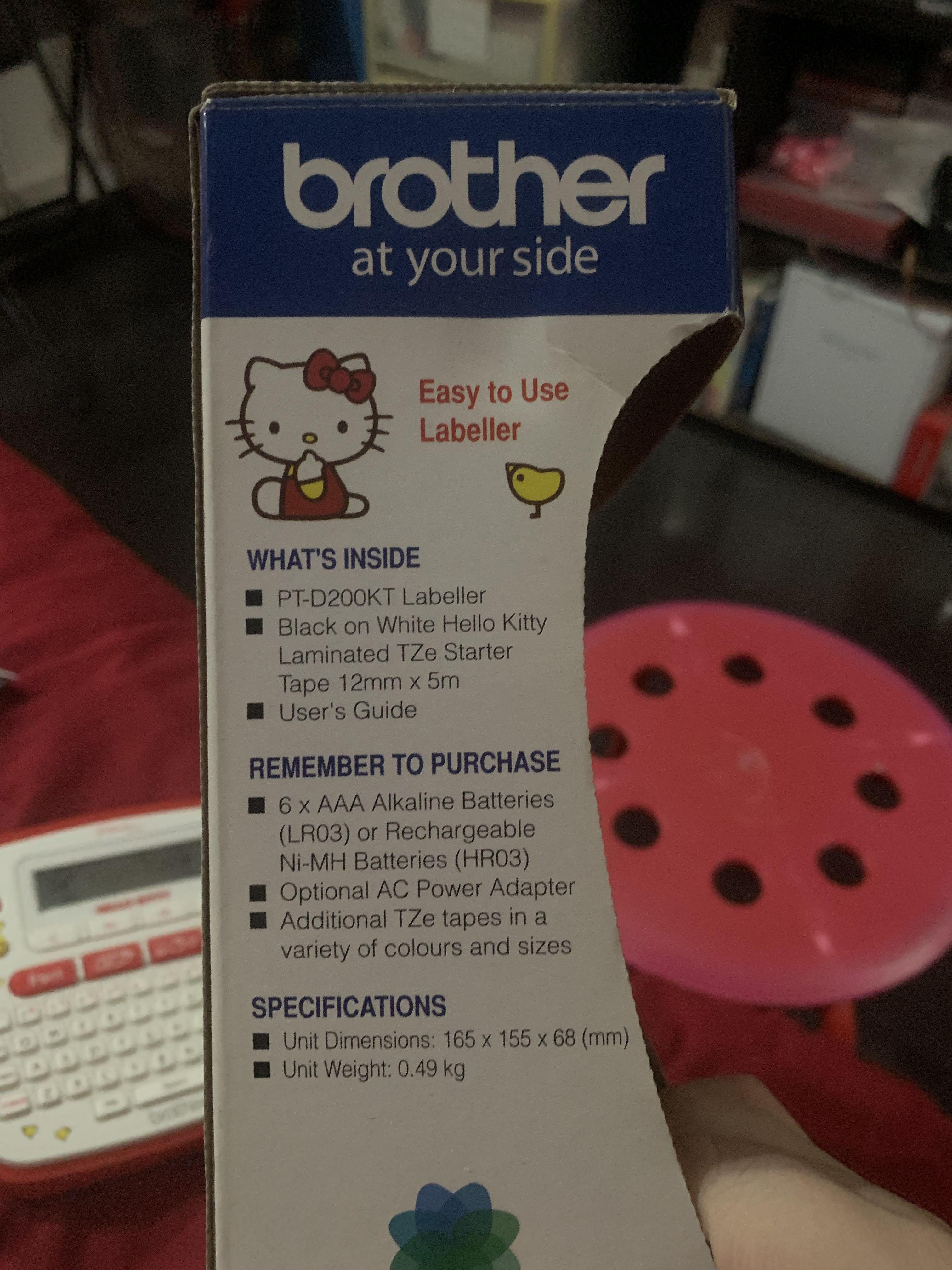 Brother Hello Kitty Label Maker, Computers & Tech, Office & Business