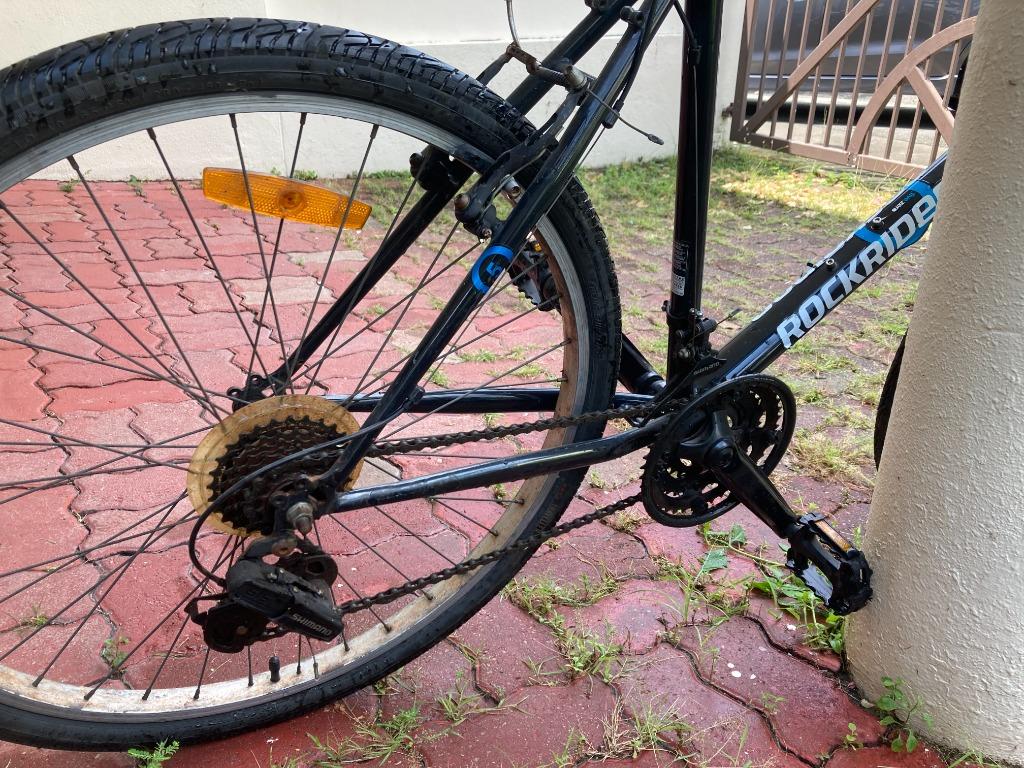B TWIN Rockrider 5.0 Mountain bike Black Size M Sports