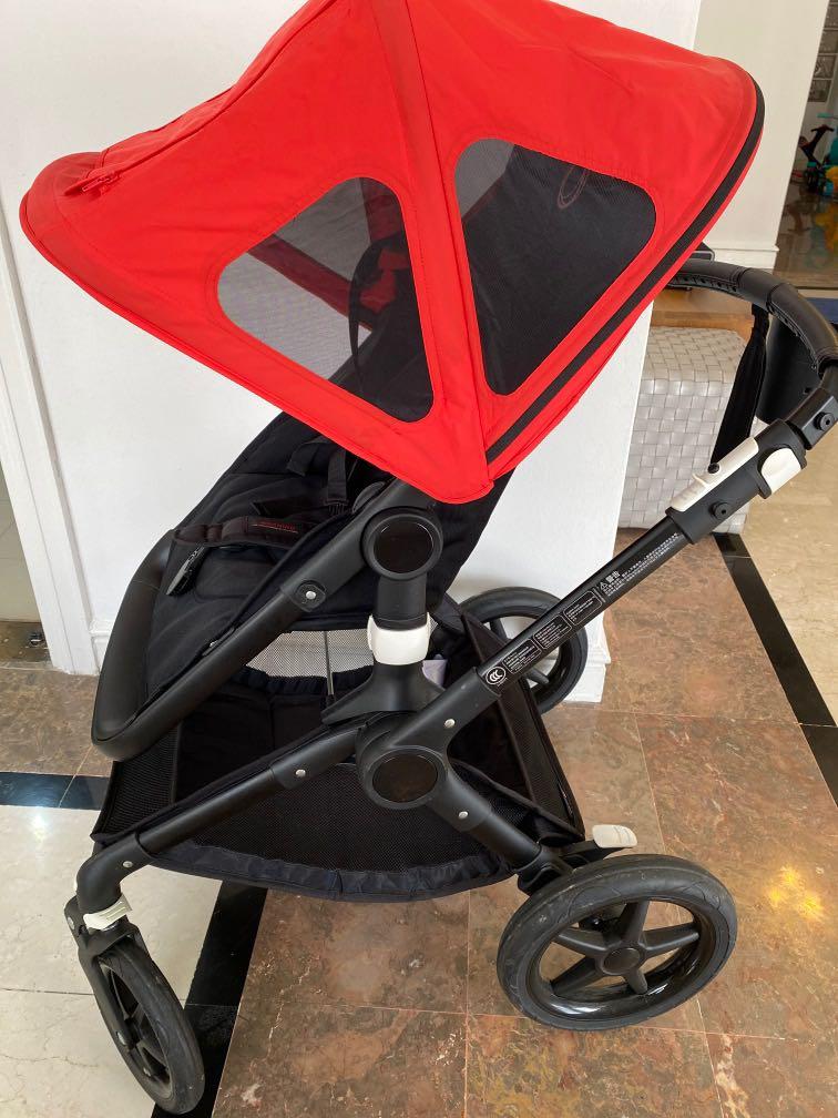 Bugaboo fox neon red best sale