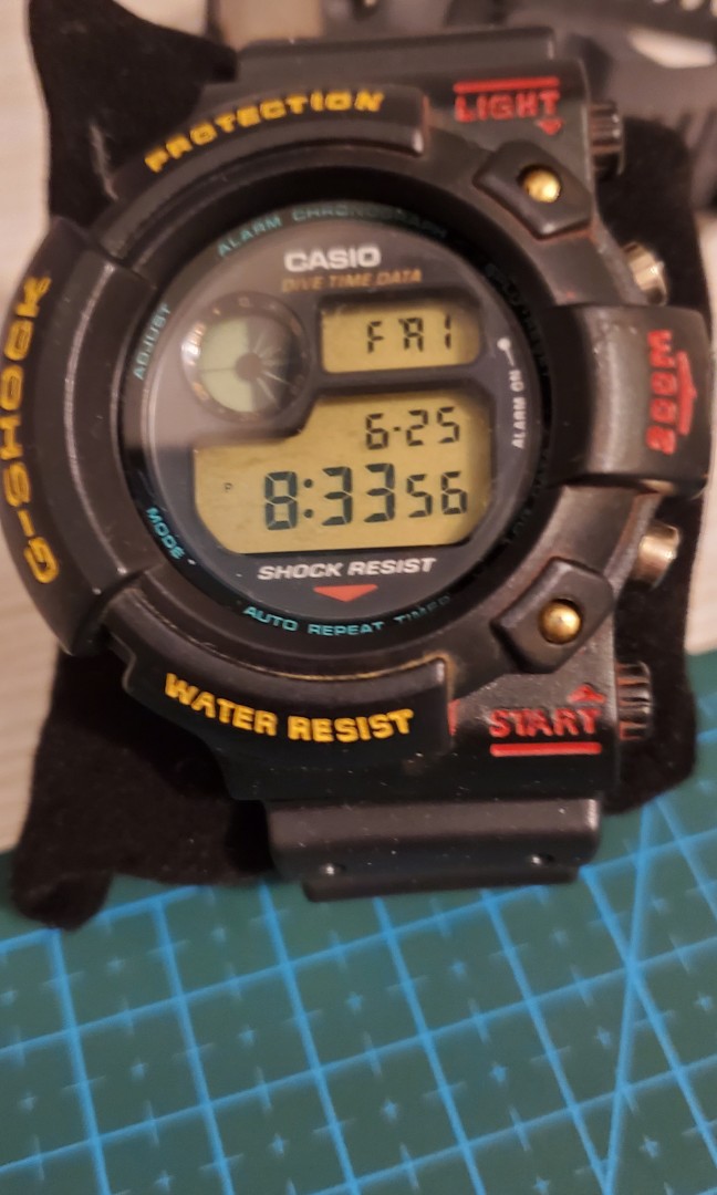 Casio g-shock DW-6300 FROGMAN 原祖蛙, 名牌, 手錶- Carousell