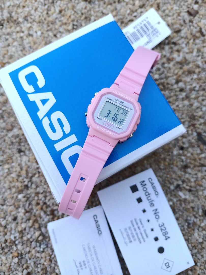 Jam best sale casio pink