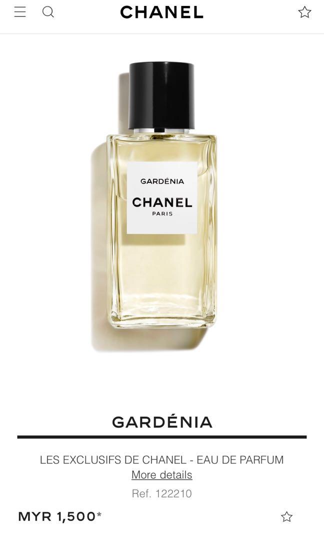 Chanel Les Exclusifs de Chanel Gardenia Perfume 200ml Authentic ????, Beauty   Personal Care, Fragrance  Deodorants on Carousell
