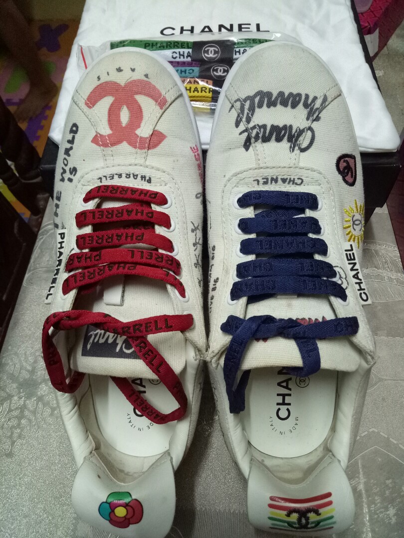 Chanel Shoes, Women's Fashion, Footwear, Sneakers on Carousell