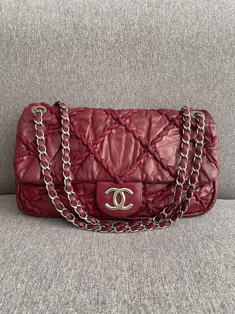 Chanel Ultimate Stitch Retro Chain Flap Bag  Neutrals Shoulder Bags  Handbags  CHA440972  The RealReal