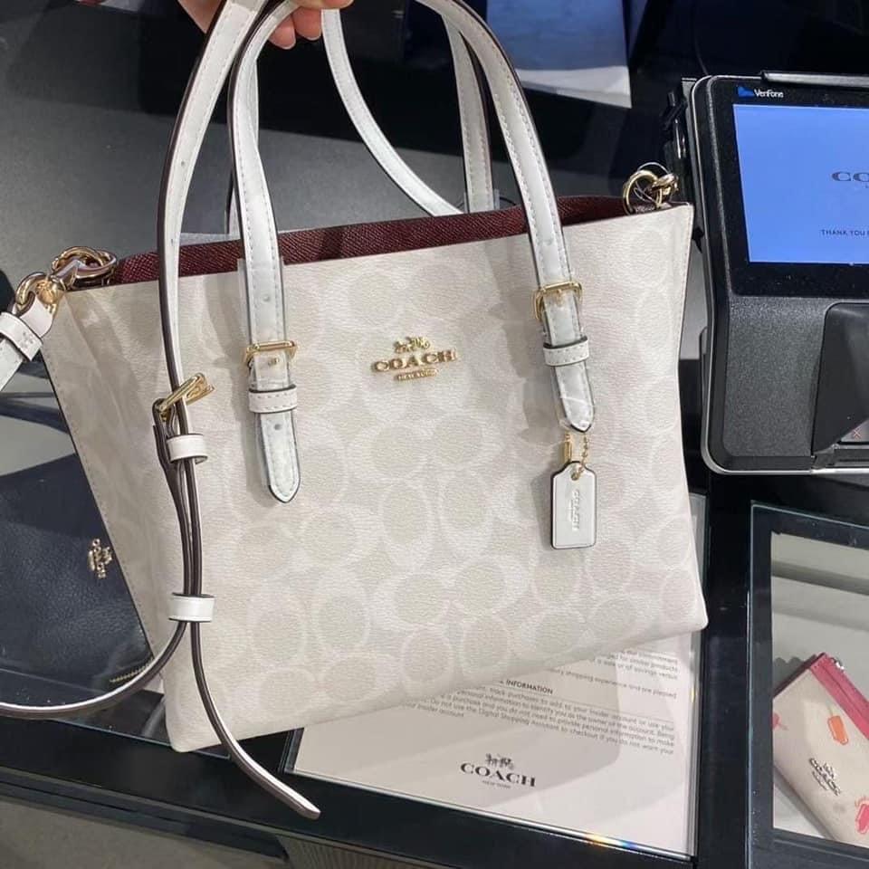 Coach Mollie Tote in Signature Canvas Women s Fashion Bags