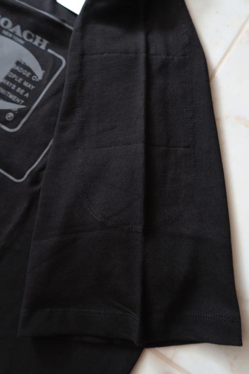 Coach x Champion Limited Colab Logo TShirt, Men's Fashion, Tops & Sets