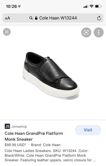 Cole Haan GrandPro Platform Monk Sneakers Women s Fashion Footwear Sneakers on Carousell