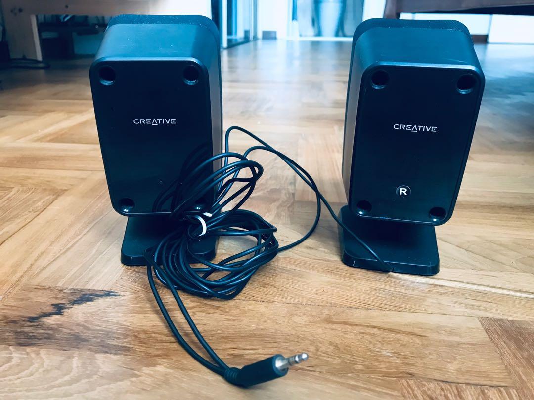 Creative shop satellite speakers