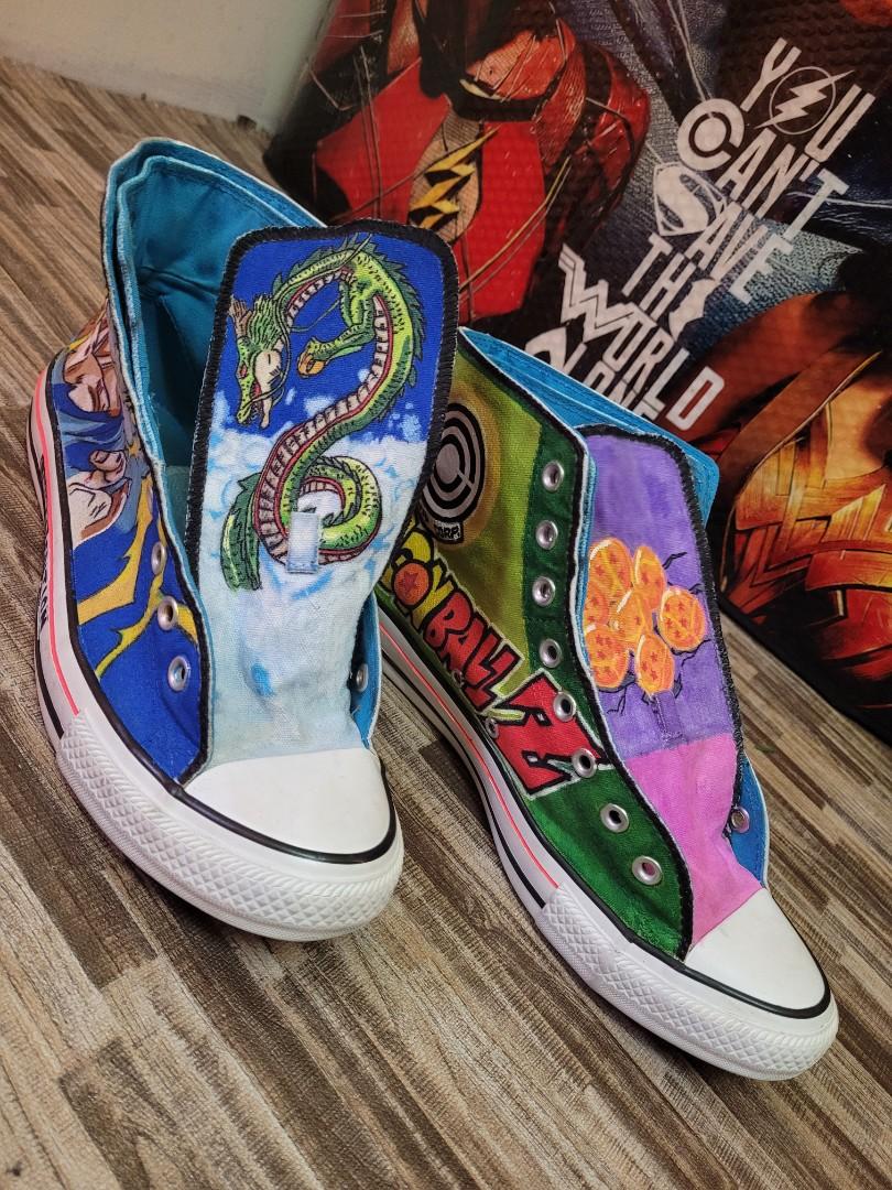 Custom Services Converse full body Custom DBZ Sample Pic