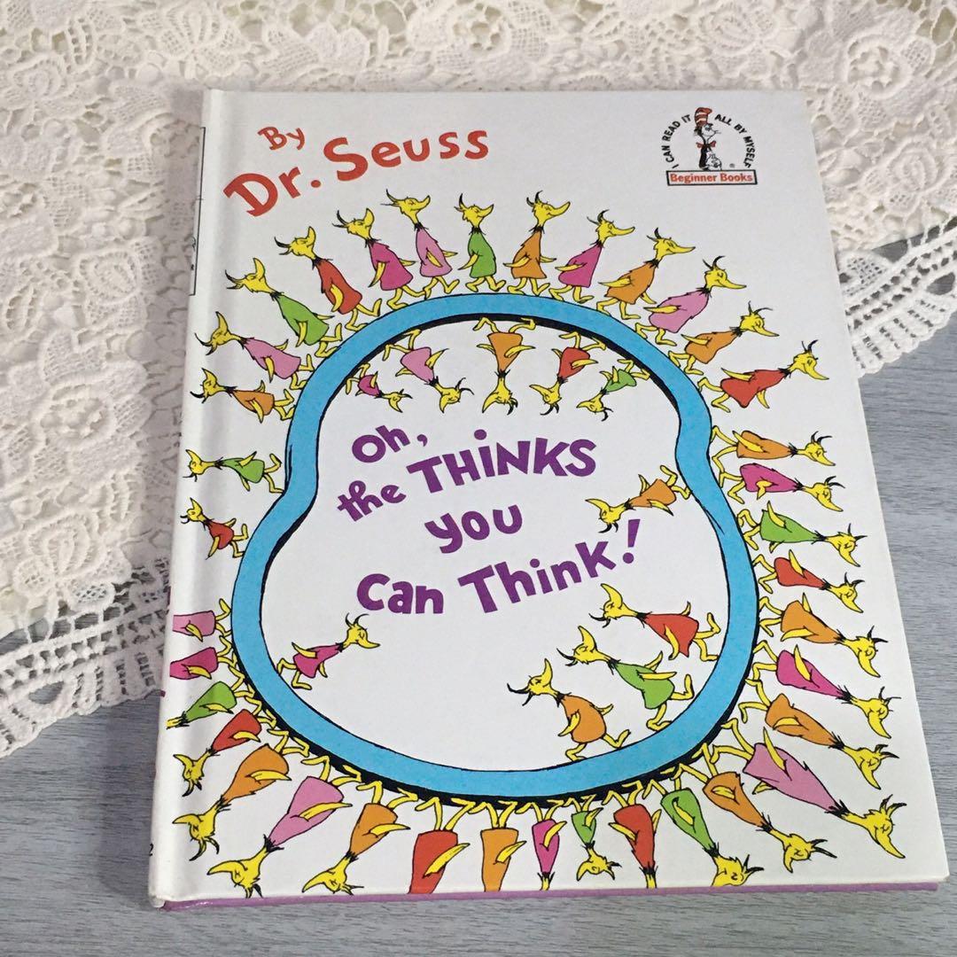 Dr. Seuss Oh The Thinks You Can Think (Category: Children's Books) located in Quezon City. Submitted by eyenne (Listing ID 1096773880, Image 1). Description: Oh, The Thinks You Can Think by Dr. Seuss Hardbound ✏️ Like New Condition No tears, no pen marks No folds and stains ✏️ RFS: Extra copy. Crossposted in Shopee. MOP: BPI/GCash Shipping: Shopee or Gogo Express or courier pick-ups.