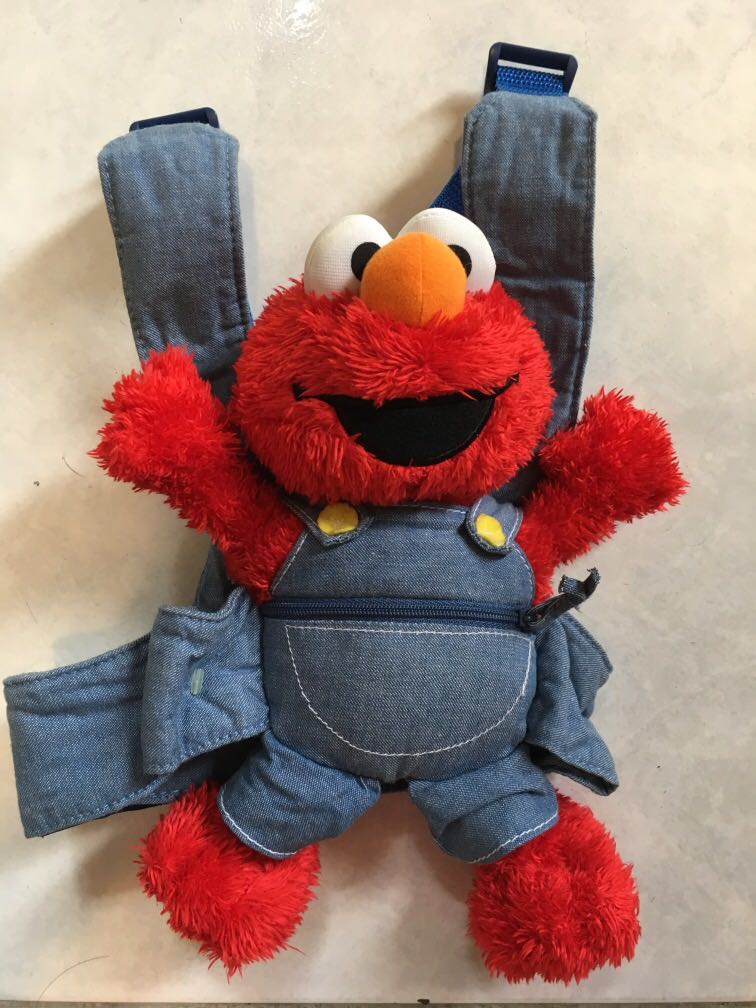 Elmo plush backpack 2025