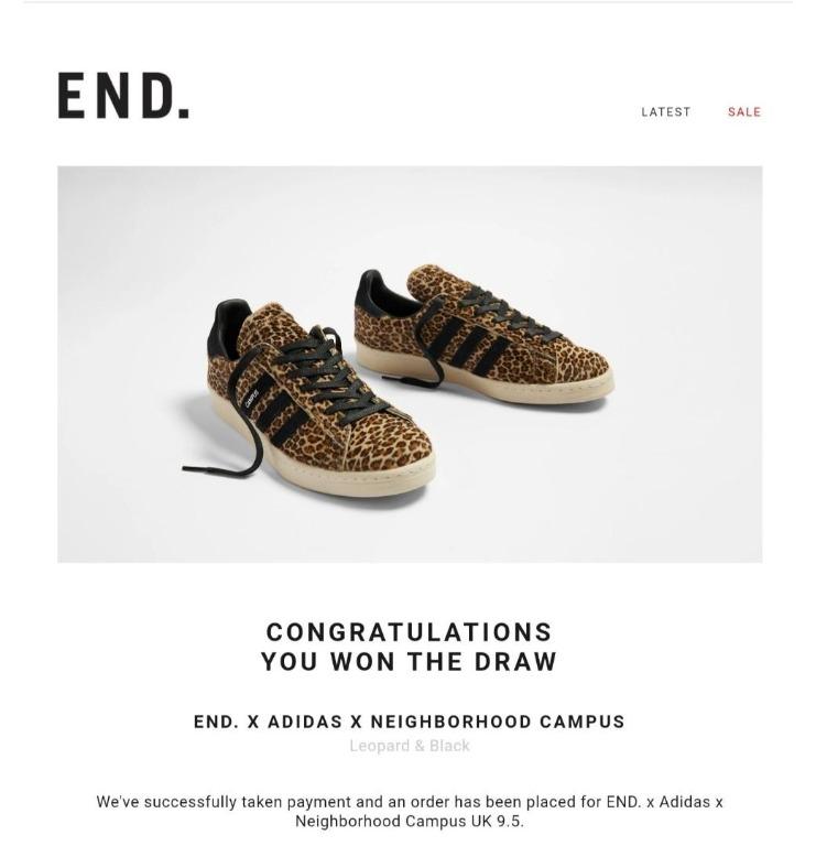 Adidas campus size 8