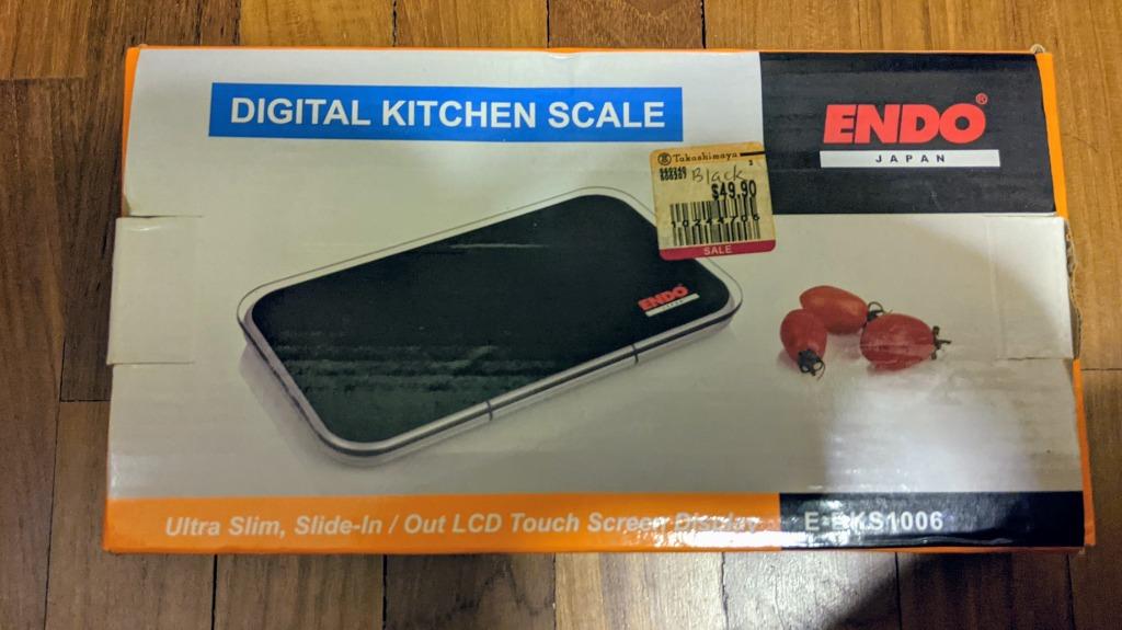 Endo Digital Kitchen Scale, TV & Home Appliances, Kitchen Appliances