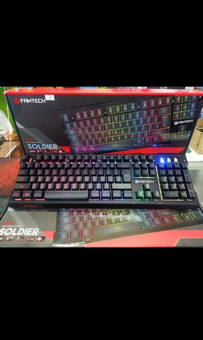 Fantech K612 Soldier Gaming Keyboard, Computers & Tech, Parts