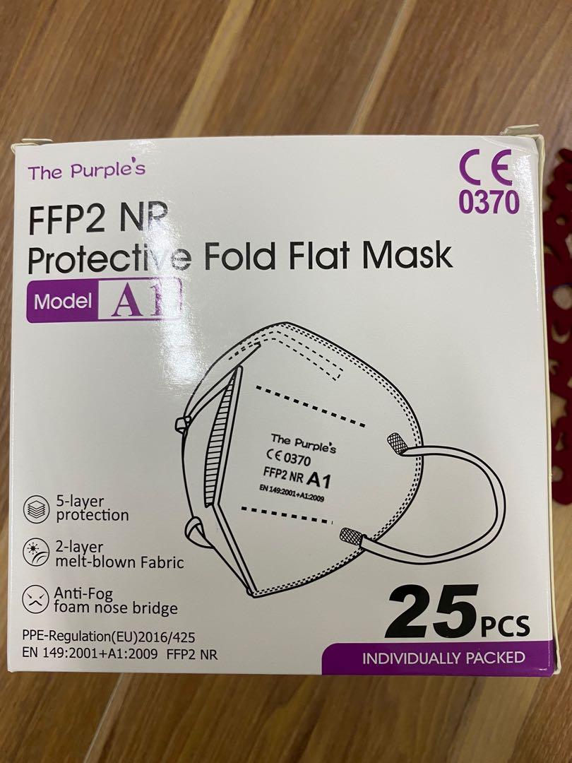 FFP2 NR Respirator (N95 equivalent), Health & Nutrition, Face Masks