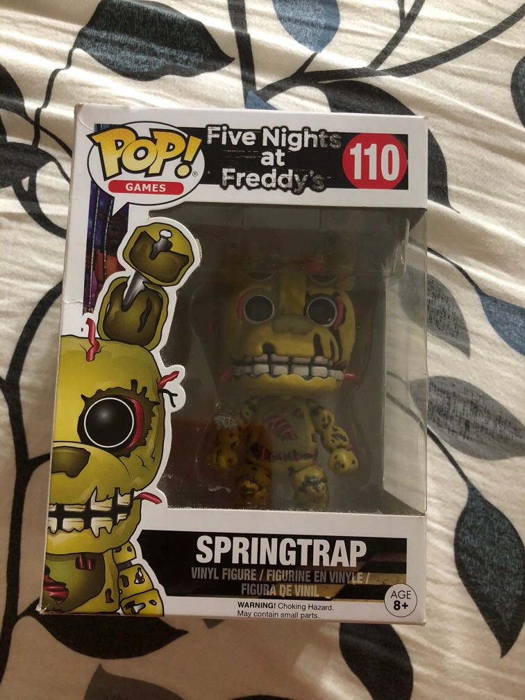 Funko Pop Games Five Nights at Freddy's: Springtrap 110 