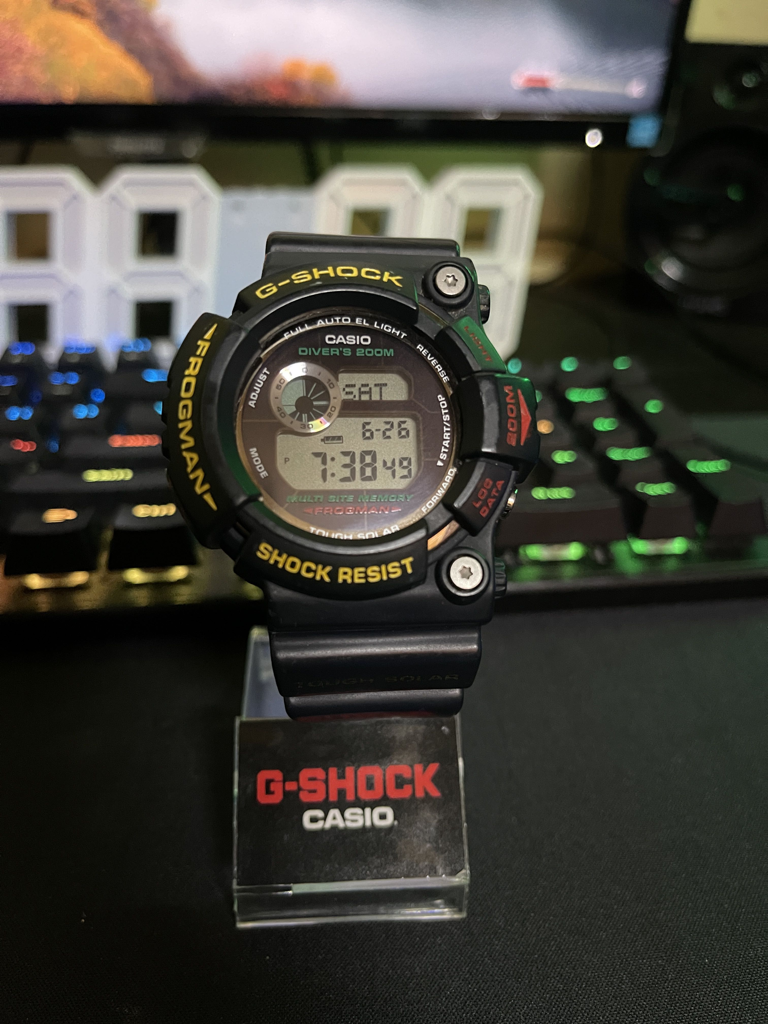 G-SHOCK gw-200フロッグマン - 腕時計(デジタル)