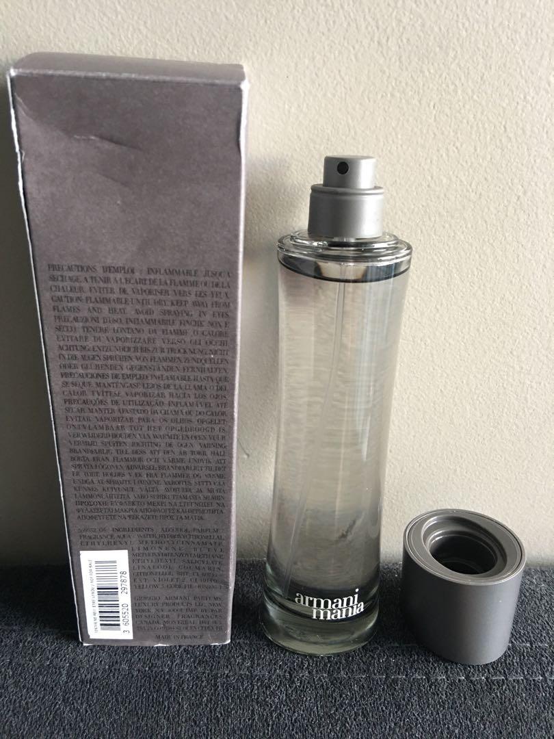 Armani mania edt 100ml clearance