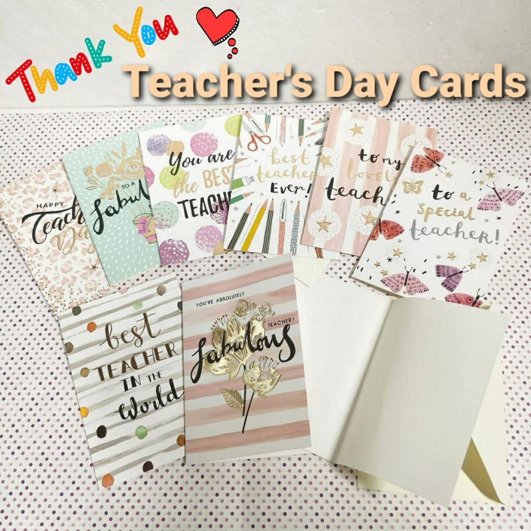 Teacher Appreciation Greeting Gift Card Display – Fixtures Close Up