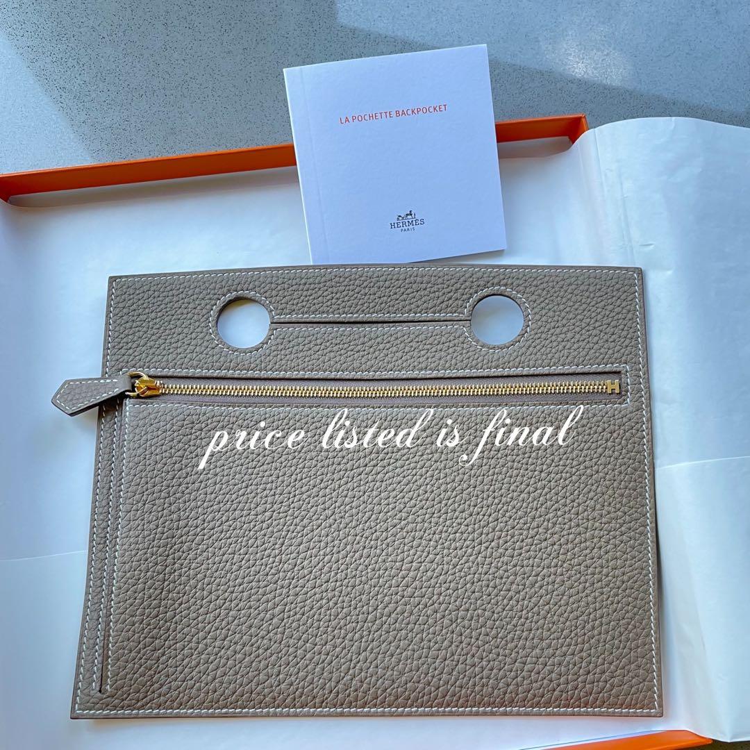 Hermes backpocket 25, Women's Fashion, Bags & Wallets, Purses & Pouches on  Carousell