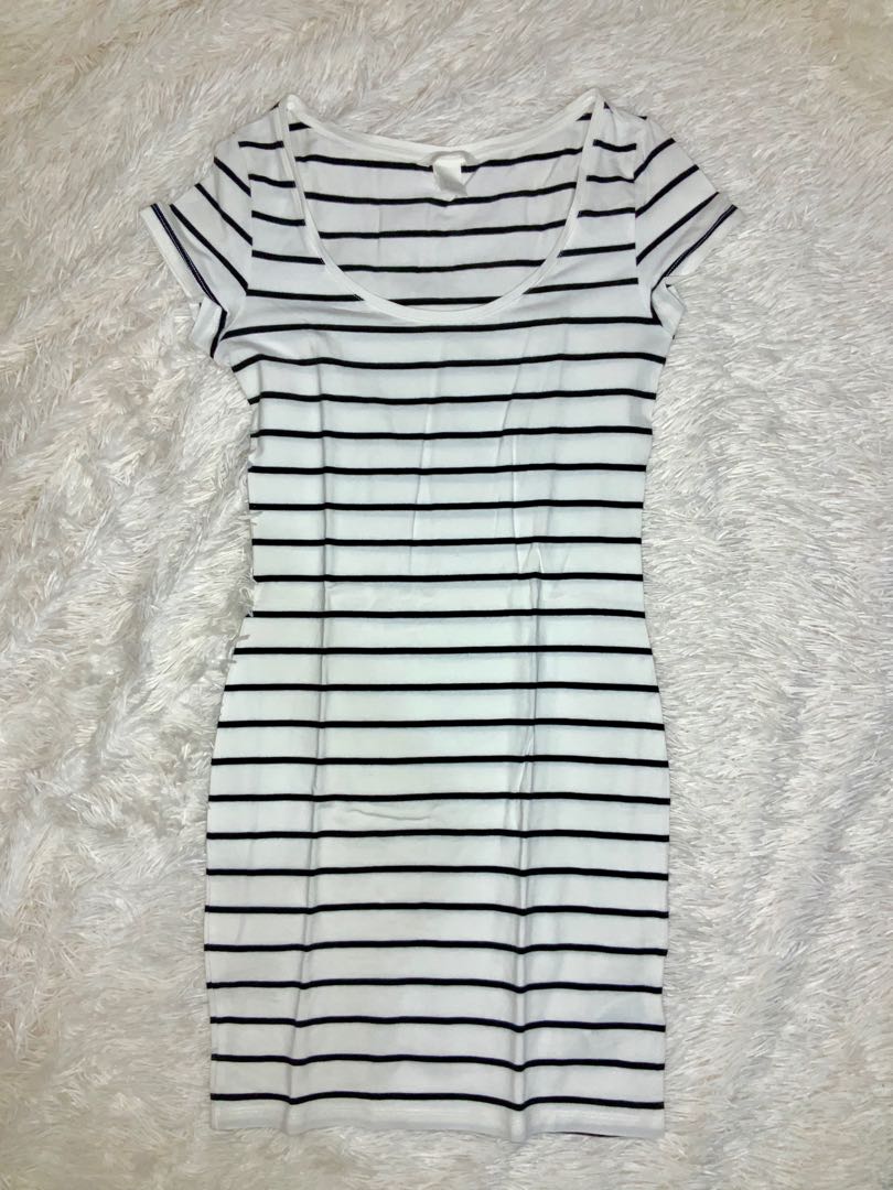 h and m basic dress