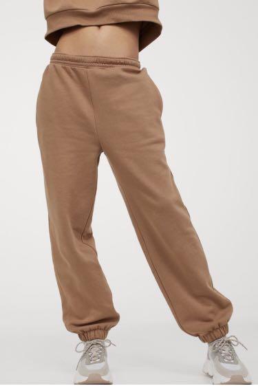 Dark sales beige joggers
